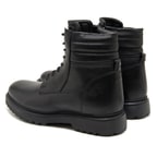 Servo Siyah Erkek Deri Bot