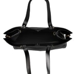 Seven Big Siyah Kadın Deri Omuz Çantası