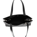 Seven Medium Siyah Kadın Deri Omuz Çantası