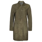 Simonetta Kadın Çift Taraflı Deri Pardösü