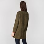 Simonetta Kadın Çift Taraflı Deri Pardösü