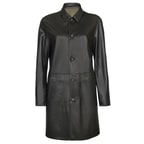 Simonetta Kadın Çift Taraflı Deri Pardösü