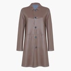 Simonetta Kadın Çift Taraflı Süet Deri Pardösü