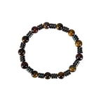 Sitrin Doğal Taşlı Erkek Bileklik