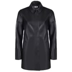 Siyah Aivy Kadın Deri Ceket