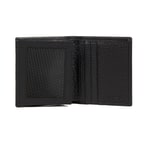 Siyah D Logolu Kadın Deri Cüzdan