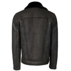 Siyah Dante Erkek Kürk Mont