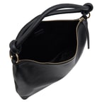 Siyah Dauer Kadın Deri Omuz Askılı Çanta