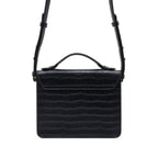 Siyah Diode Kadın Deri Omuz Askılı Çanta