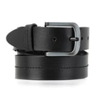 Siyah Erkek Spor Deri Kemer