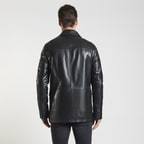 Siyah Generobs Erkek Deri Kaban