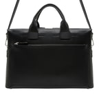 Siyah Gino Erkek Deri Evrak Çantası