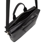 Siyah Gino Erkek Deri Evrak Çantası