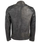 Siyah Javadd Erkek Deri Mont