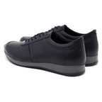 Siyah Jeff Erkek Deri Spor Ayakkabı