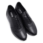 Siyah Jeff Erkek Deri Spor Ayakkabı