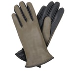 Siyah Kadın Deri Eldiven