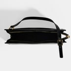 Siyah Kadın Deri Omuz Çantası