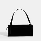 Siyah Kadın Deri Omuz Çantası