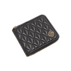 Siyah Kapitone Kadın Deri Cüzdan