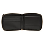 Siyah Kapitone Kadın Deri Cüzdan