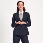 Siyah Klasik Kadın Blazer Ceket