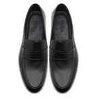 Siyah Luigi Erkek Deri Loafer