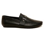 Siyah Patrice Erkek Deri Loafer