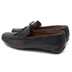 Siyah Positano Erkek Deri Loafer