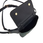 Siyah Rose Kadın Deri Bel Çantası