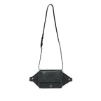 Siyah Rose Kadın Deri Bel Çantası