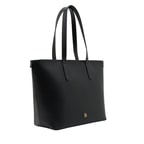 Siyah Sarah Kadın Deri Omuz Askılı Çanta