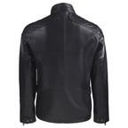 Siyah Tiago Erkek Deri Ceket