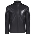 Siyah Tiago Erkek Deri Ceket