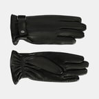 Siyah Tokalı Erkek Deri Eldiven