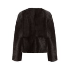 Soley Koyu Kahve Kadın Kürk Ceket