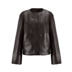 Soley Koyu Kahve Kadın Kürk Ceket