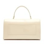 Stachy Bej Kadın Rugan Deri El Çantası 