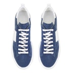 Stew Mavi Erkek Deri Spor Ayakkabı