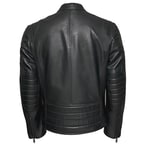 Teddeo Erkek Deri Motorcu Mont