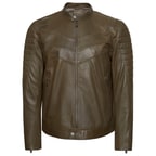 Teddeo Erkek Deri Motorcu Mont