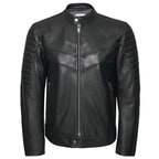 Teddeo Erkek Deri Motorcu Mont