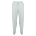 Tekla Yeşil Kadın Yüksek Bel Süet Jogging Deri Pantolon