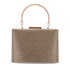 Teresa Gold Kadın Parlak Taşlı Gece Çantası