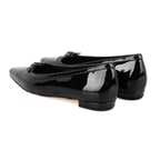 Thresh Siyah Kadın Klasik Topuklu Deri Ayakkabı