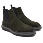 Tina Haki Erkek Yandan Lastikli Süet Deri Chelsea Bot 