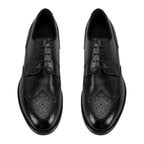 Trever Siyah Erkek Deri Klasik Ayakkabı