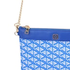 Trigo Mavi Kadın Monogram Clutch Çanta