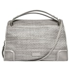 Trudy Kadın Örgülü Deri El Çantası