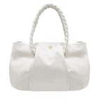 Tulip Beyaz Kadın Deri Omuz Askılı Çanta